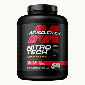Mt Nitro Tech Whey Gold 5 03 Lbs Cookies And Cream