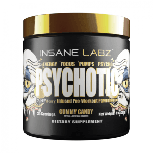 Ins Psychotic Gold 35 Serv Gummy Candy