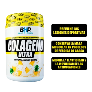 Bhp Colageno Hidrolizado Ultra 30 Serv Piña
