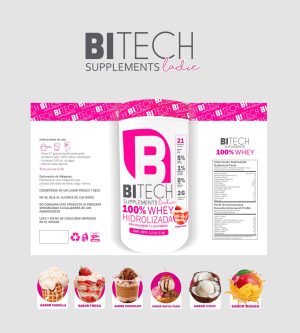 Bitech Ladies 100 Whey 1 Kg Vainilla - Image 2