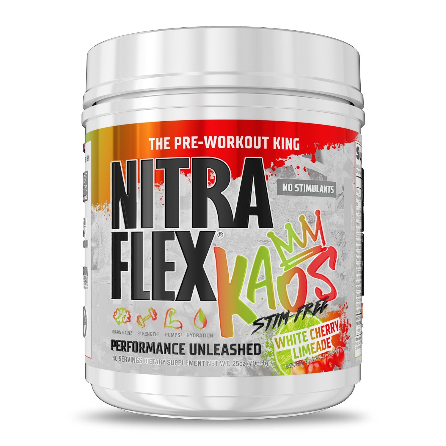 NITRAFLEX KAOS Stim Free - GAT SPORT