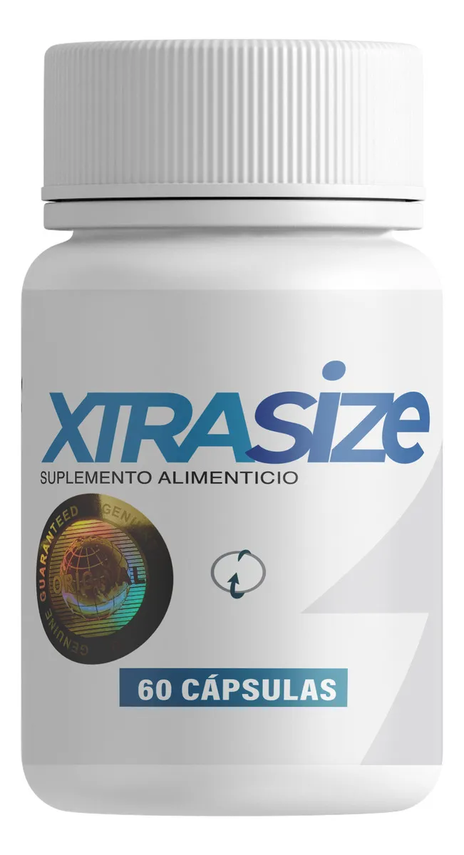 XtraSize 60 cápsulas – Suplemento masculino con L-Arginina y Maca