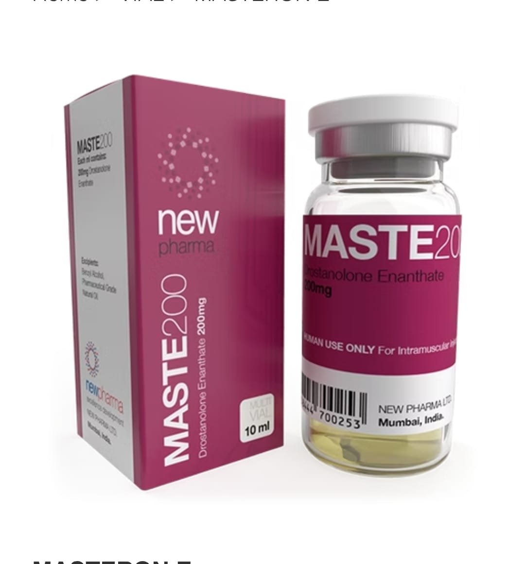 MASTE 200 New Pharma (Masteron Enantato) 200mg/ml