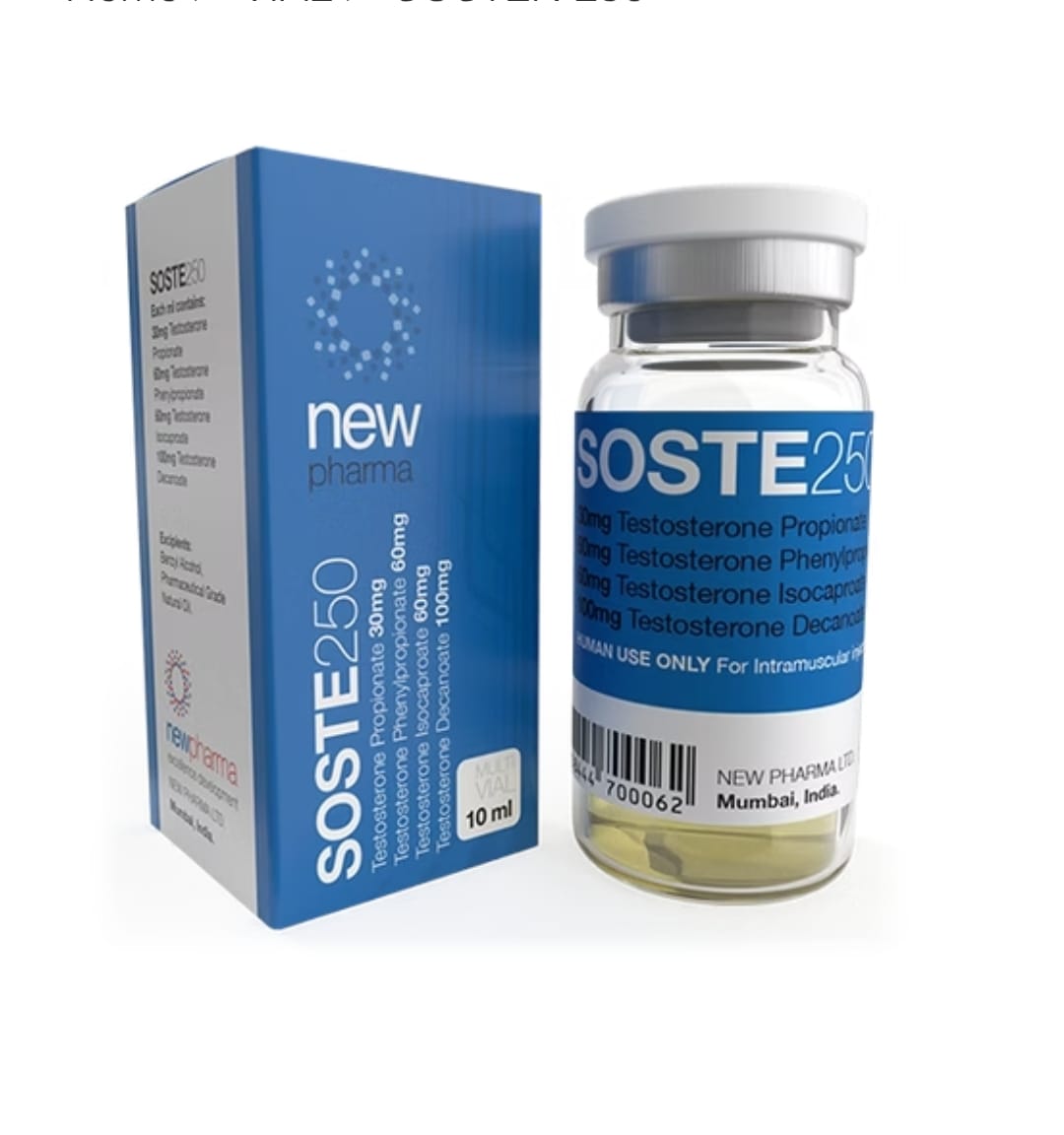 SOSTE 250 New Pharma (Sostenon / Sustanon) 250mg/ml