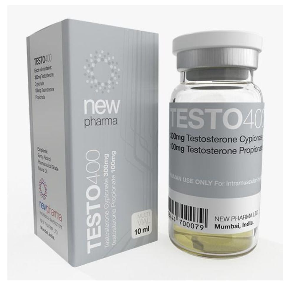 TESTO 400 New Pharma (Mezcla de Testosteronas) 400mg/ml