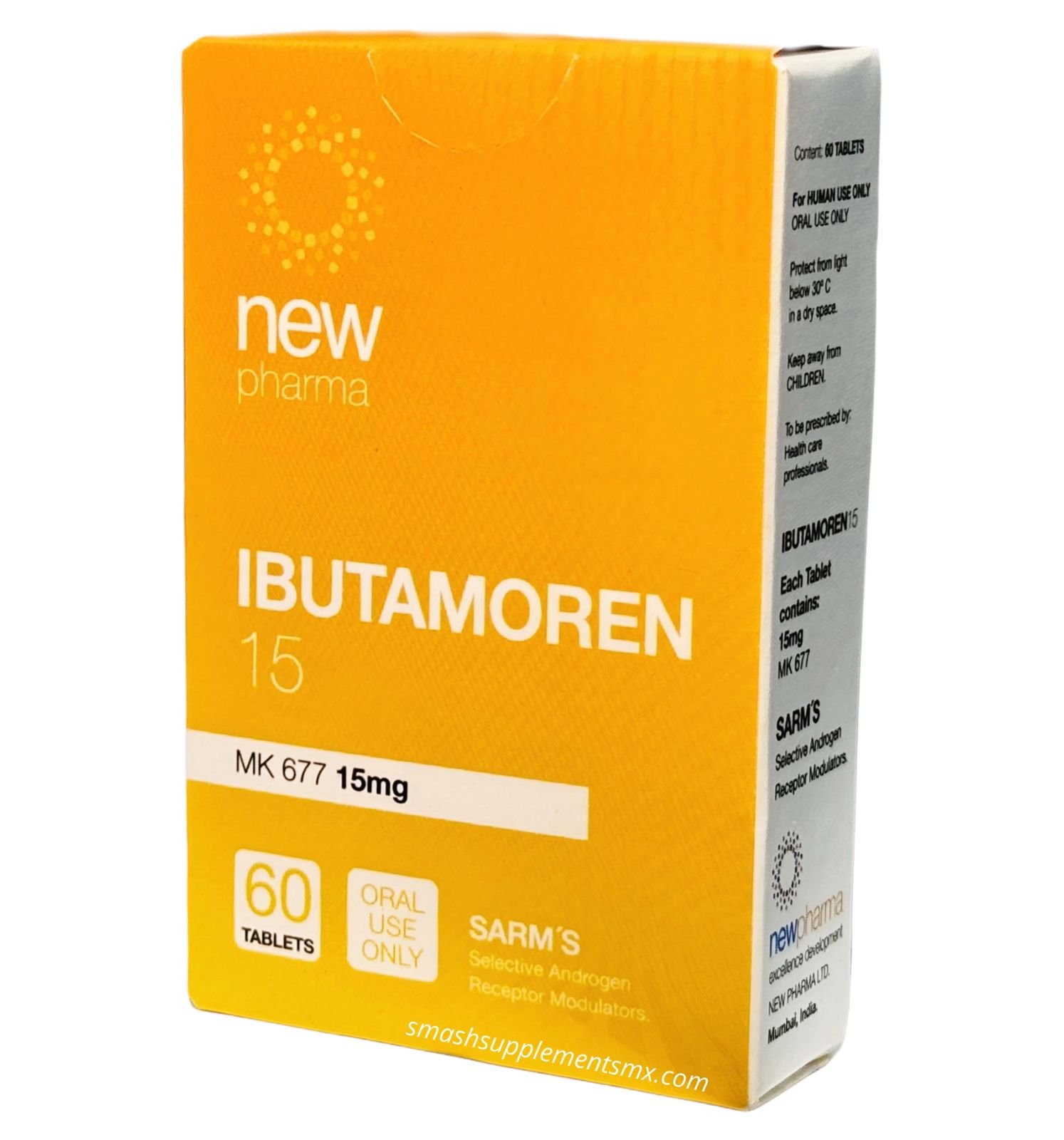 IBUTAMOREN 15 New Pharma (MK-677) 15mg - 60 Tabs